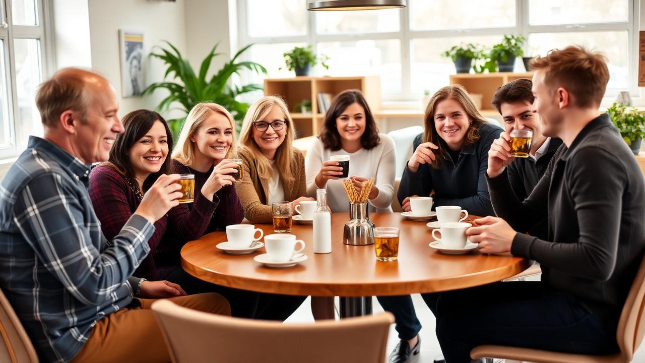 Nyanländ arbetssökande som går igenom CV och utbildningsintyg tillsammans med en karriärvägledare