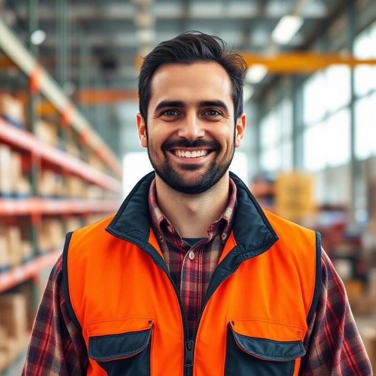 Omar Haddad, Lagerarbetare → Logistikledare